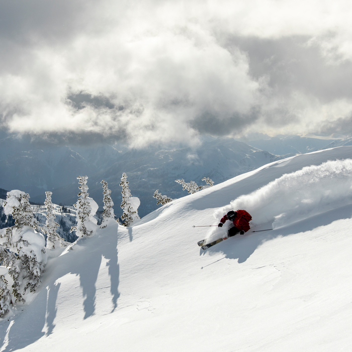 Stationnement de ski de Whistler